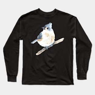 Blue Titmouse Long Sleeve T-Shirt